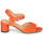 Schoenen Dames Sandalen / Open schoenen Geox D ORTENSIA MID SANDA Oranje