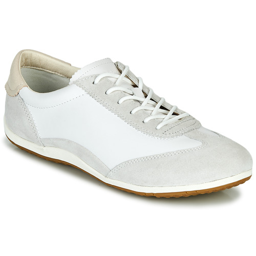 Geox D Skyely Sneakers Voor in het Wit Dames Schoenen voor voor Sneakers voor Lage sneakers 