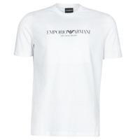 Textiel Heren T-shirts korte mouwen Emporio Armani DJAMILA Wit