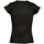 Textiel Dames T-shirts korte mouwen Sols MOON COLORS GIRL Zwart