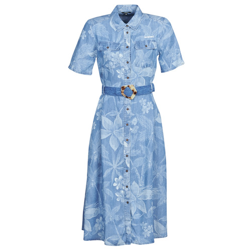 Textiel Dames Lange jurken Desigual KATE Blauw