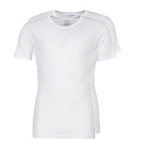 Textiel Heren T-shirts korte mouwen Athena T SHIRT COL ROND Wit