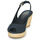Schoenen Dames Sandalen / Open schoenen Tommy Hilfiger ICONIC ELBA SLING BACK WEDGE Marine
