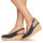 Schoenen Dames Sandalen / Open schoenen Tommy Hilfiger ICONIC ELBA SLING BACK WEDGE Marine