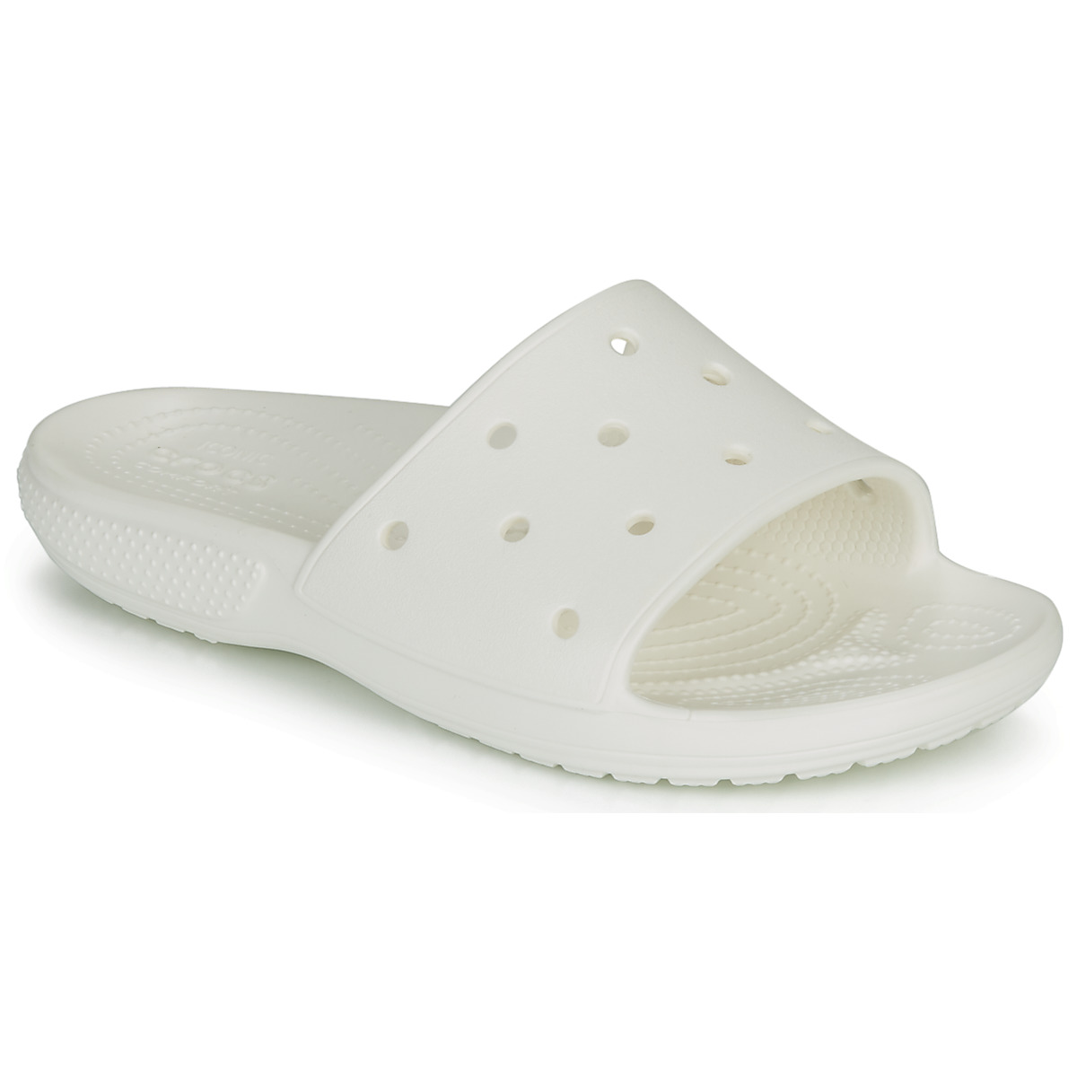 Crocs Slide - Heren Slippers en Sandalen - White - Leer - Maat 42-43 - Foot Locker