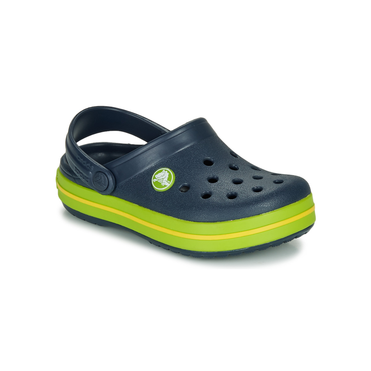 Crocs Slippers - Maat 25/26 - Unisex - blauw/groen/wit
