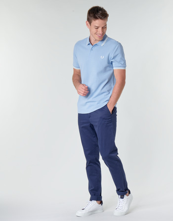 Fred Perry TWIN TIPPED FRED PERRY SHIRT Blauw