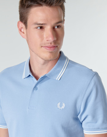 Fred Perry TWIN TIPPED FRED PERRY SHIRT Blauw