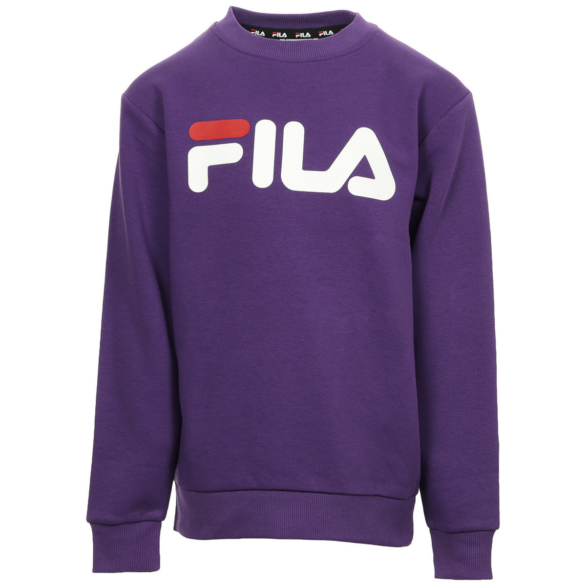 Textiel Kinderen Sweaters / Sweatshirts Fila Classic Logo Crew Kids Violet