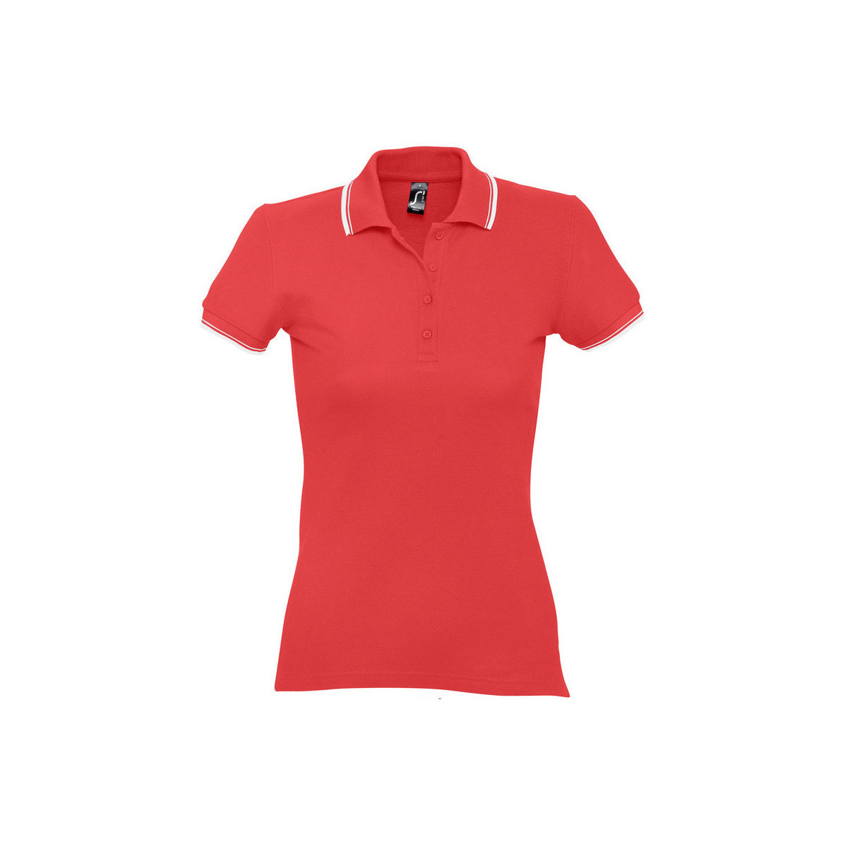 Textiel Dames Polo's korte mouwen Sols PRACTICE POLO MUJER Rood
