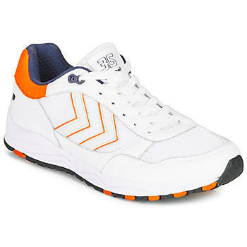 Schoenen Heren Lage sneakers Hummel 3-S SPORT Wit / Oranje