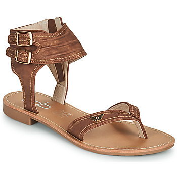 Schoenen Dames Sandalen / Open schoenen Les Petites Bombes CAMEL Camel