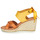 Schoenen Dames Sandalen / Open schoenen Pataugas FIONA Cognac / Geel