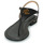 Schoenen Dames Sandalen / Open schoenen Lauren Ralph Lauren ELLINGTON SANDALS CASUAL Zwart
