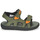Schoenen Jongens Sandalen / Open schoenen Timberland PERKINS ROW 2-STRAP Groen / Oranje