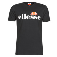 Textiel Heren T-shirts korte mouwen Ellesse SL  PRADO Zwart
