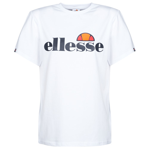 Textiel Dames T-shirts korte mouwen Ellesse ALBANY Wit