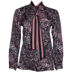 Textiel Dames Tops / Blousjes 20 To 20to 010 black blouse 20T099 Zwart