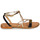 Schoenen Dames Sandalen / Open schoenen Les Tropéziennes par M Belarbi HIRONBUC Zwart / Goud