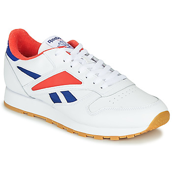 Reebok Classic CL LEATHER MARK Grijs / Wit / Rood