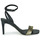 Schoenen Dames Sandalen / Open schoenen Tosca Blu LA-DIGUE Zwart / Slang / Geel