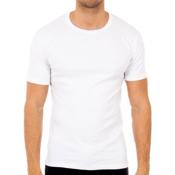 Textiel Heren T-shirts korte mouwen Abanderado 0206-BLANCO Wit