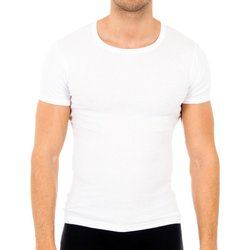 Textiel Heren T-shirts korte mouwen Abanderado 0306-BLANCO Wit