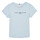 Textiel Meisjes T-shirts korte mouwen Tommy Hilfiger KG0KG05023 Blauw