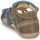 Schoenen Jongens Sandalen / Open schoenen Citrouille et Compagnie MARIOL Grijs / Blauw