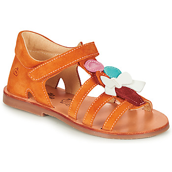 Schoenen Meisjes Sandalen / Open schoenen Citrouille et Compagnie MIETTE Oranje