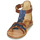 Schoenen Meisjes Sandalen / Open schoenen Citrouille et Compagnie GITANOLO Marine / Camel