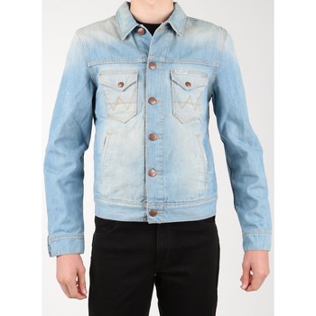 Textiel Heren Jasjes / Blazers Wrangler Denim Jacket W458QE20T Blauw