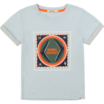 Textiel Jongens T-shirts korte mouwen Billieblush NOLVIO Blauw