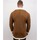 Textiel Heren Jasjes / Blazers Tony Backer Imitatie Bontjas Lammy Coat Lang Bruin