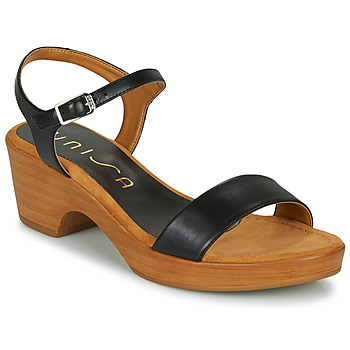 Schoenen Dames Sandalen / Open schoenen Unisa IRITA Zwart