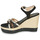 Schoenen Dames Sandalen / Open schoenen Unisa MIRELLA Zwart
