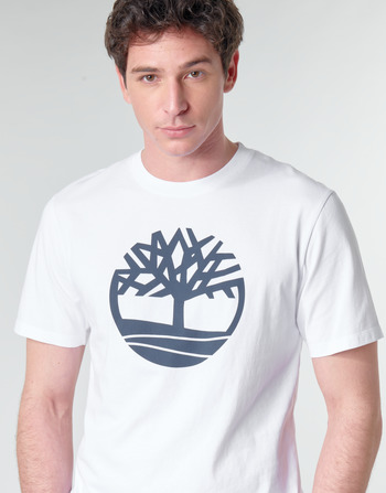 Timberland SS KENNEBEC RIVER BRAND TREE TEE Wit