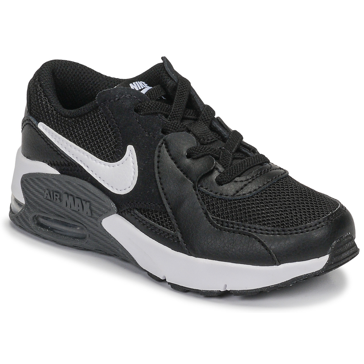 Nike Air Max Excee Unisex Sneakers - Black/White-Dark Grey - Maat 28.5