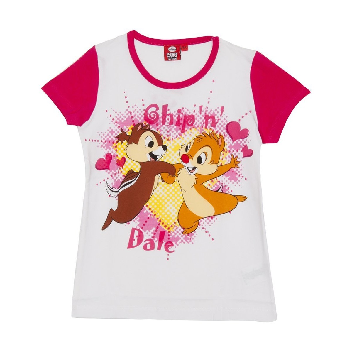 Textiel Meisjes T-shirts korte mouwen Disney WD26120-FUCSIA Roze