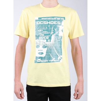 Textiel Heren T-shirts & Polo’s DC Shoes DC SEDYZT03769-YZL0 Geel