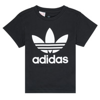 Textiel Kinderen T-shirts korte mouwen adidas Originals LEILA Zwart