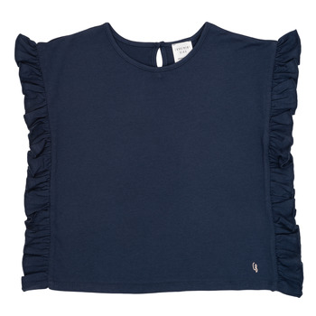 Textiel Meisjes T-shirts korte mouwen Carrément Beau KAMILLIA Blauw