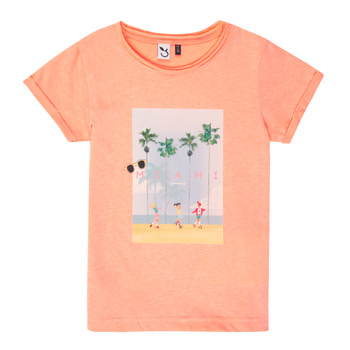 Textiel Meisjes T-shirts korte mouwen 3 Pommes LEA Oranje