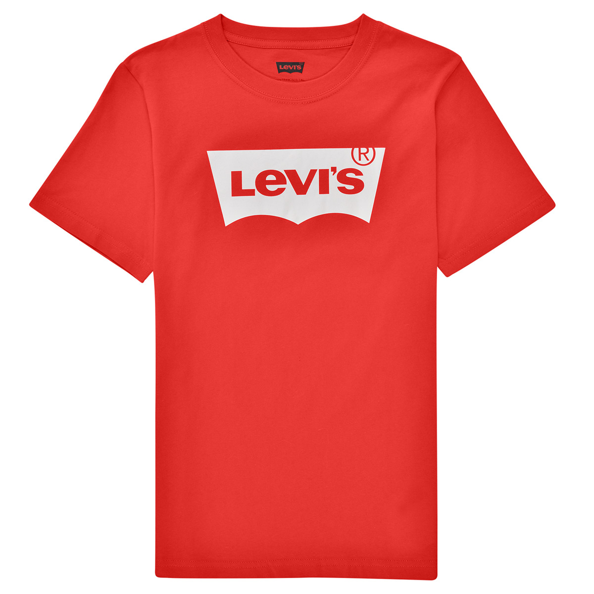 Textiel Jongens T-shirts korte mouwen Levi's BATWING TEE Rood