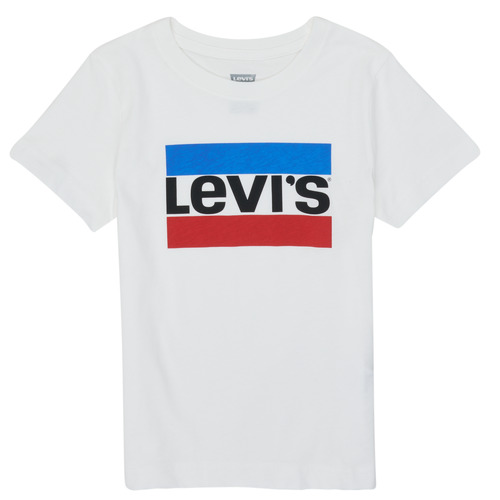 Textiel Jongens T-shirts korte mouwen Levi's SPORTSWEAR LOGO TEE Zwart