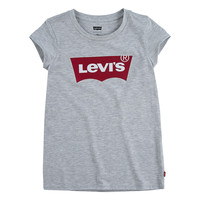 Textiel Meisjes T-shirts korte mouwen Levi's BATWING TEE Grijs