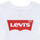 Textiel Meisjes T-shirts korte mouwen Levi's LIGHT BRIGHT HIGH RISE TOP Wit