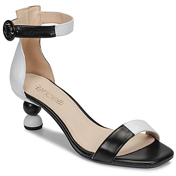 Schoenen Dames Sandalen / Open schoenen Fericelli MARC Zwart / Et / Wit
