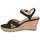 Schoenen Dames Sandalen / Open schoenen Geox D SOLEIL Zwart