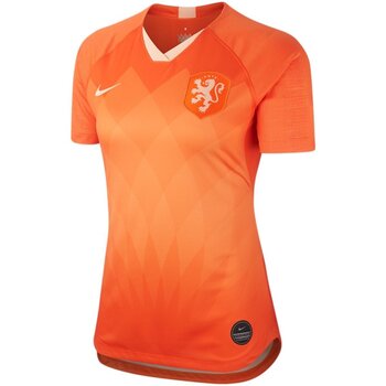 Textiel Dames T-shirts korte mouwen Nike  Oranje